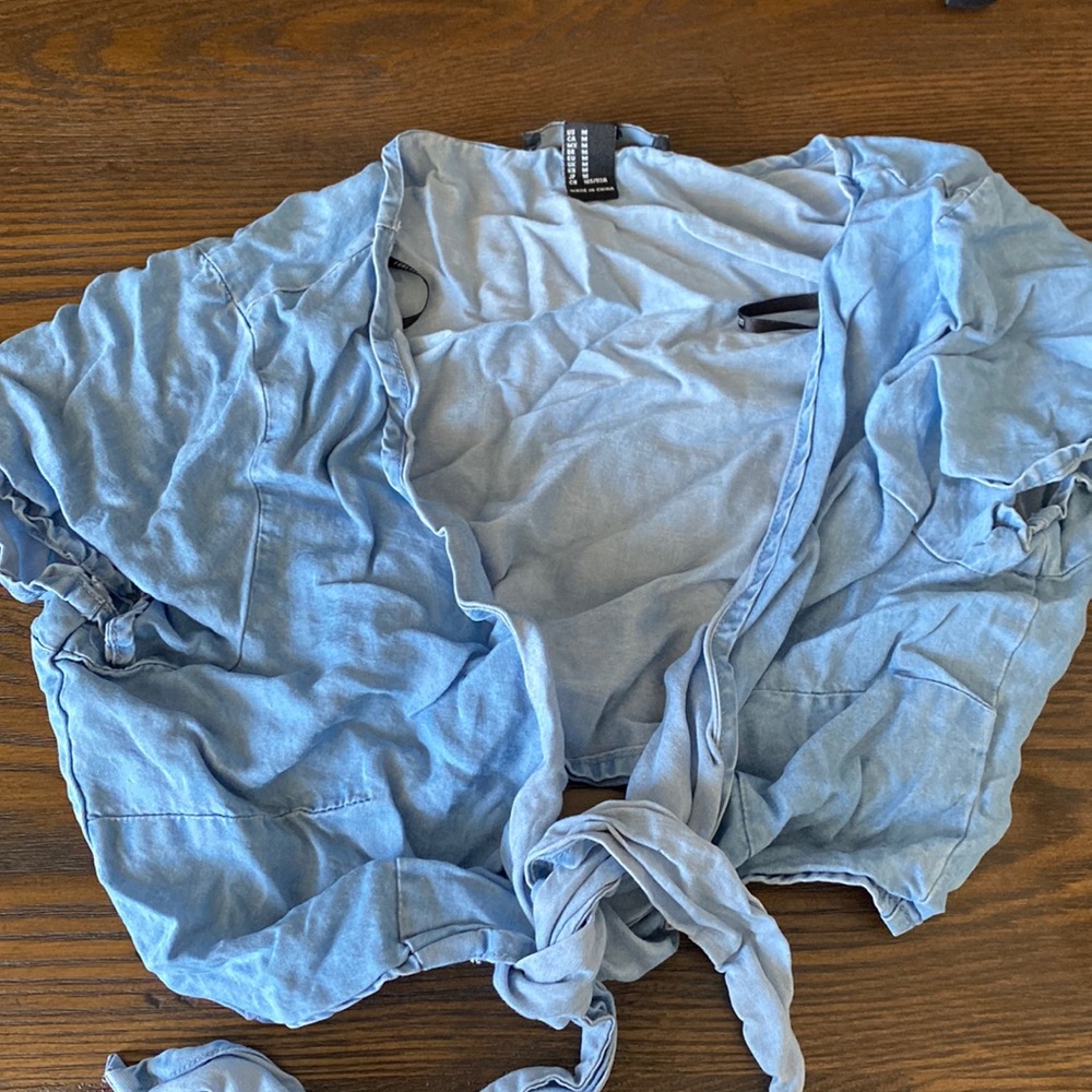 Jeans crop top
